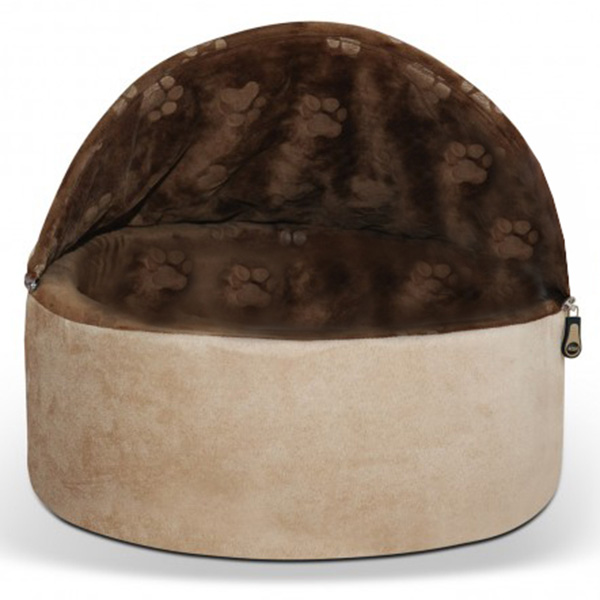 K&H Self-Warming Kitty Bed Hooded самосогревающийся лежак для собак и кошек 40 х 40 х 32 см K&H Self-Warming Kitty Bed Hooded самосогревающийся лежак для собак и кошек 40 х 40 х 32 см