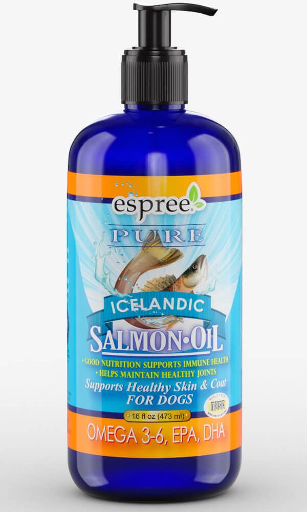 Espree Icelandic Salmon Oil Лососева олія добавка для шерсті собак 480 мл (01291)