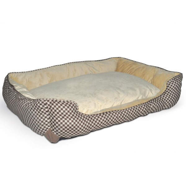 K&H Self-Warming Lounge Sleeper самосогревающийся лежак для собак и кошек 76 х 61 x 23 см