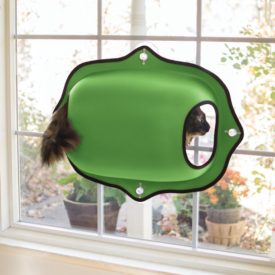 K&H EZ Mount Window Pod спальное место домик на окно для кошек 69 x 20 х 51 см