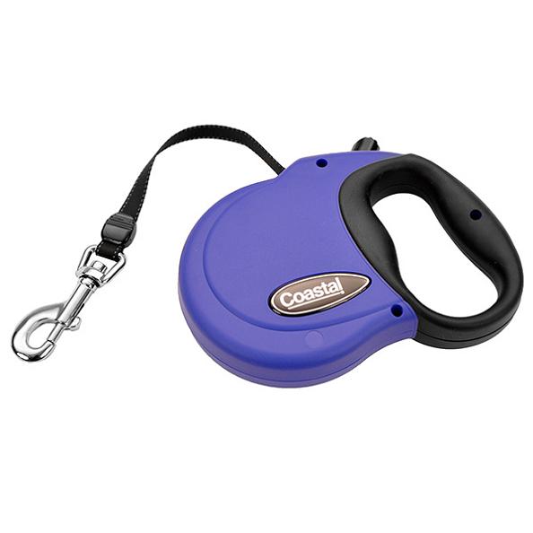 Coastal Power Walker Retractable Leash Blue рулетка-поводок для собак 4,8 м до 29 кг (08701)
