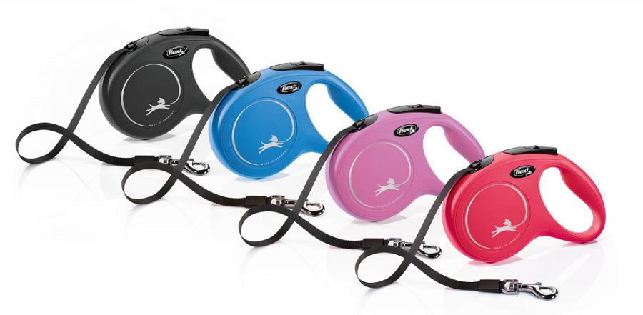 Flexi New Classic Tape Leash S повідець-рулетка для собак вагою до 15 кг 5 м (11832)