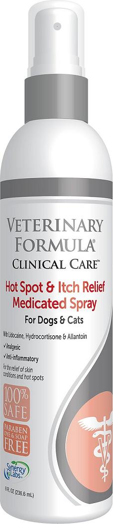 Veterinary Formula Hot Spot & Itch Relief АНТИАЛЕРГЕННИЙ спрей для собак 236 мл (01340)