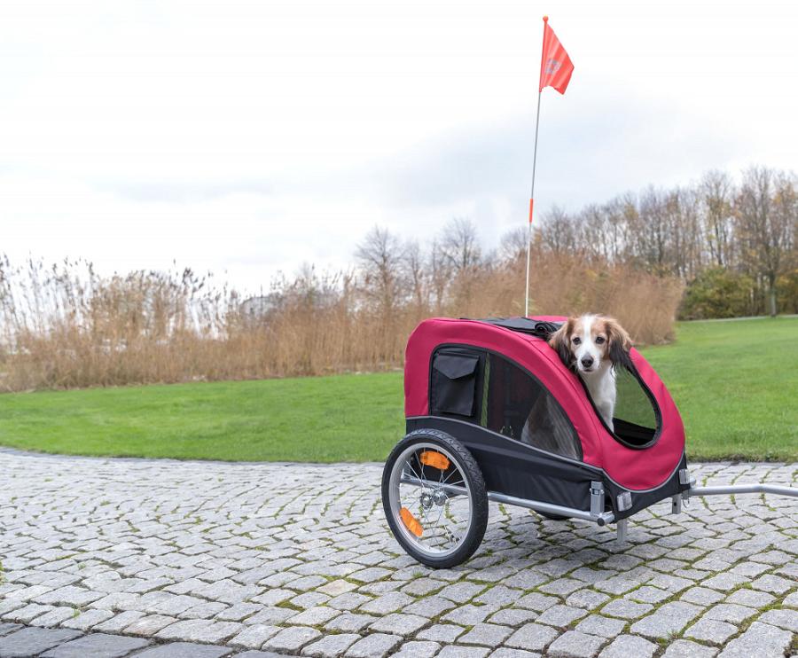 Trixie Bicycle Trailer Size M Велопричіп для транспортування собак до 22 кг (12814)