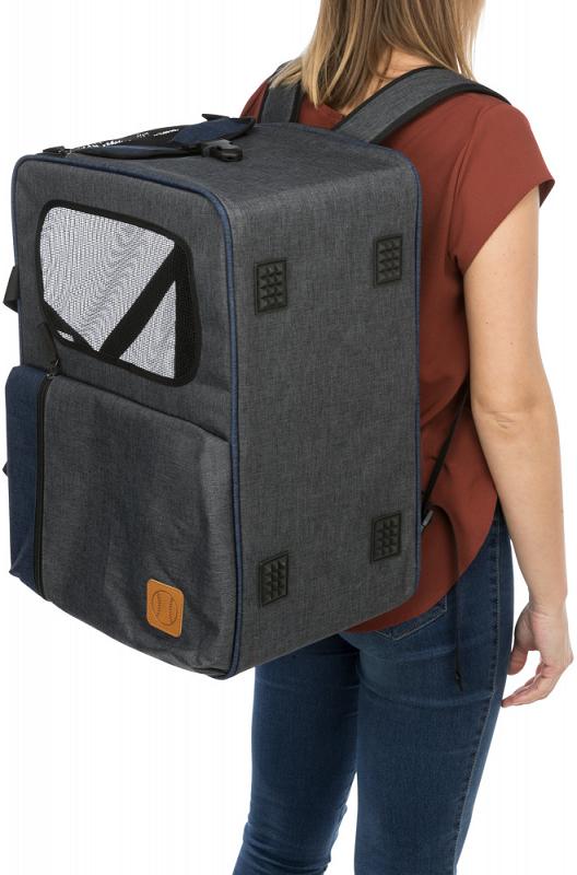 Trixie Tara 2 in 1 Рюкзак-переноска для собак та котів до 7 кг 25×38×50 см (28842)