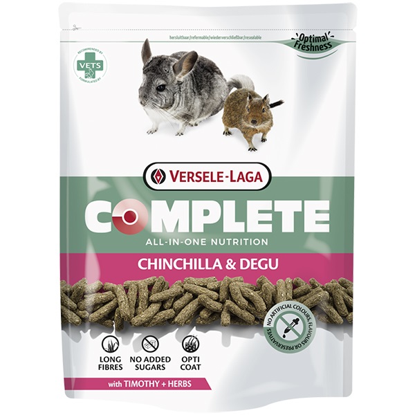 Versele-Laga Complete Chinchilla & Degu Комплит корм для шиншилл и дегу 0,5 кг (612552)
