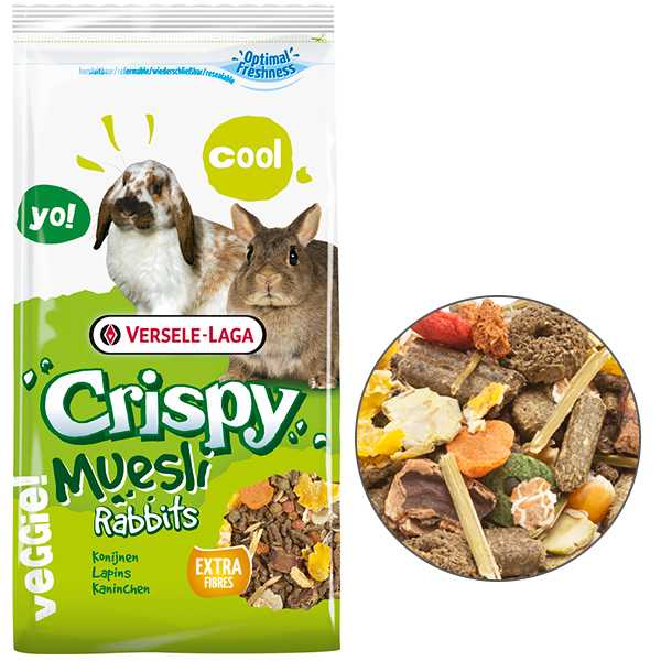 Versele-Laga Cuni Crispy Кролик зерновая смесь корм для карликовых кроликов 1 кг (617014)
