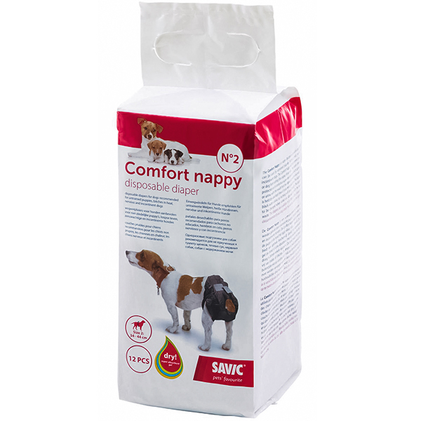 Savic Comfort Nappy Комфорт Наппи памперсы для собак №2 (3381)