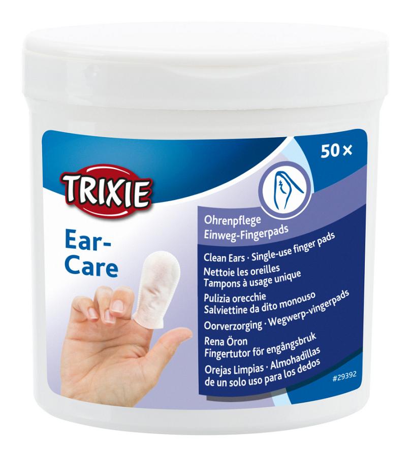 Trixie Ear-Care Single-use finger pads подушечки для догляду за вухами 50 шт (29392)