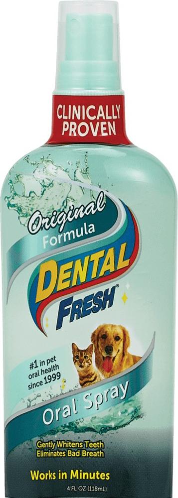 SynergyLabs Dental Fresh спрей від зубного нальоту для собак і котів 118 мл (00001)