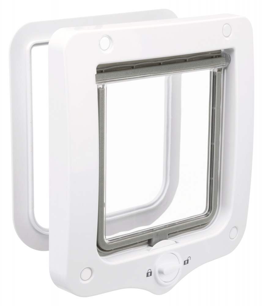 Trixie 2-Way Flap Door дверцята для котів 20 × 22 см білі (44201)