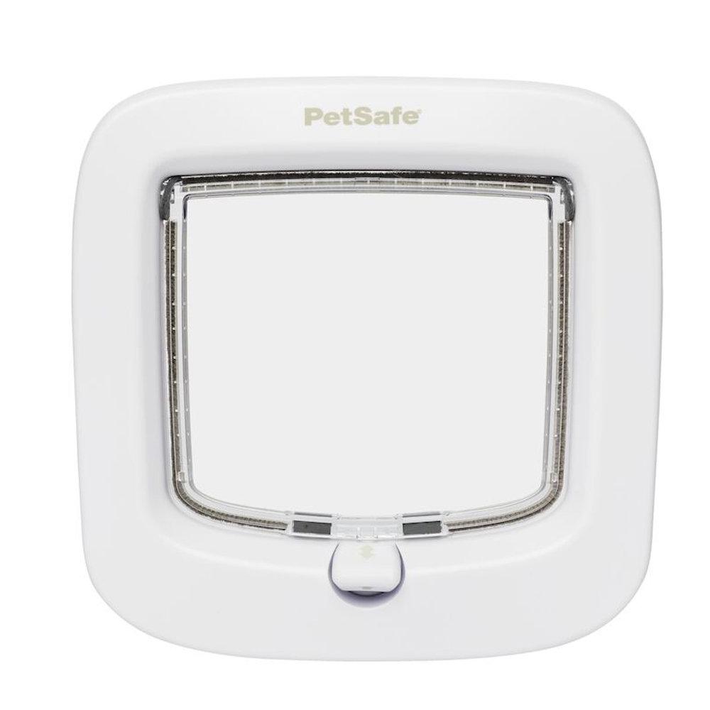 PetSafe Manual-Locking Cat Flap дверцята для котів з механічним замком 21,9 х 21,9 см білі (PPA19-16732) PetSafe Manual-Locking Cat Flap дверцята для котів з механічним замком 21,9 х 21,9 см білі (PPA19-16732)