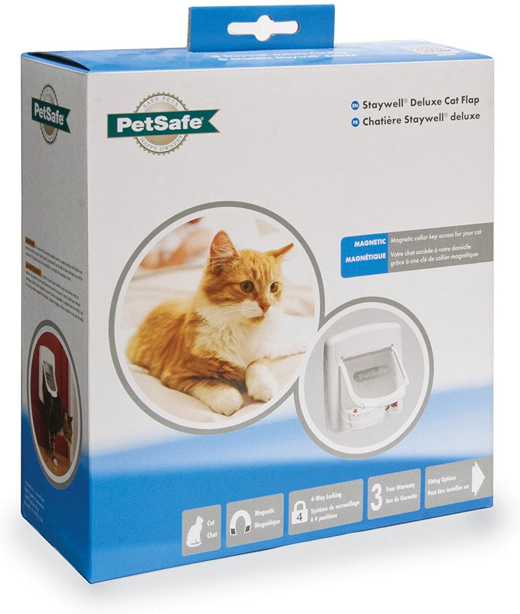 PetSafe Staywell Magnetic 4 Way Locking Deluxe Cat Flap Дверца для кошек с магнитным ключом (400/400EF)