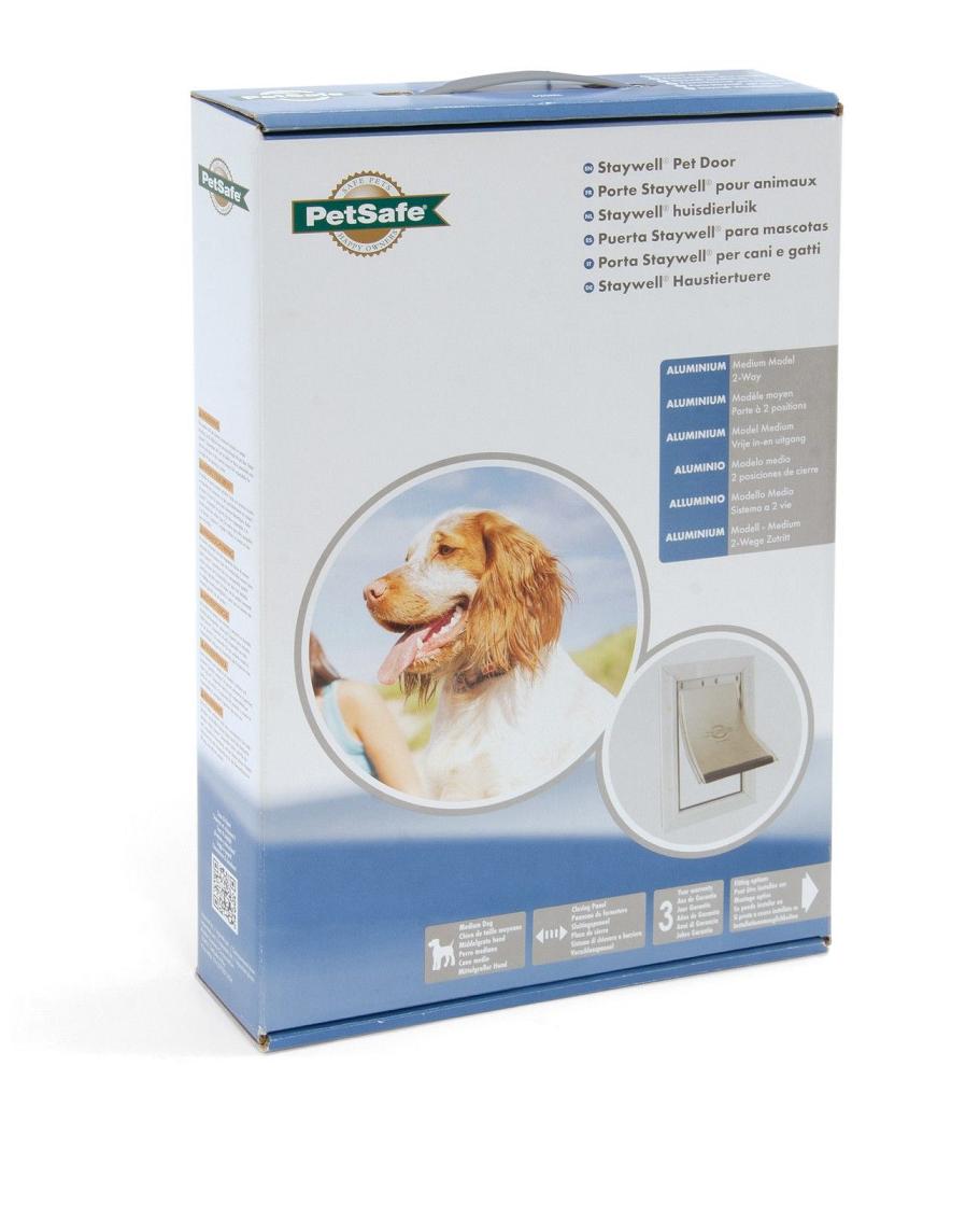 PetSafe Staywell Aluminium Pet Door Medium дверцята для собак середніх порід посилена конструкція (620)