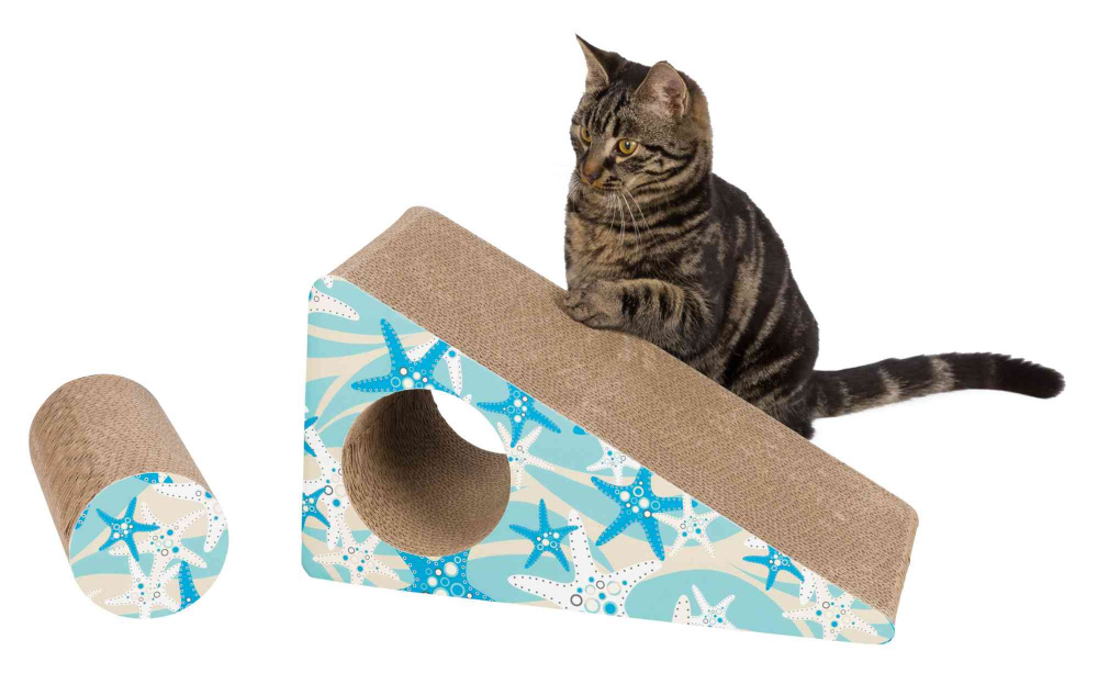 Trixie Scratching Ramp картонна кігтеточка для котів 44×23×21 см (48003) Trixie Scratching Ramp картонна кігтеточка для котів 44×23×21 см (48003)