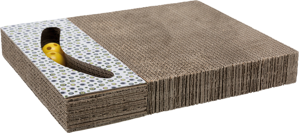 Trixie Scratching Cardboard картонна кігтеточка іграшка для котів 38×5×30 см (48006) Trixie Scratching Cardboard картонна кігтеточка іграшка для котів 38×5×30 см (48006)