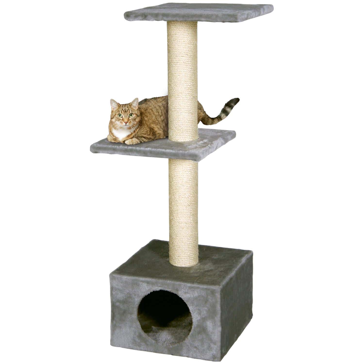 Flamingo Charbonel Gray будиночок кігтеточка для котів 103 см (5334662)