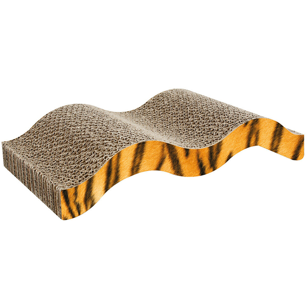 Flamingo Mawimbi Wave картонна кігтеточка для котів хвиля 40х20х8 см (560141)