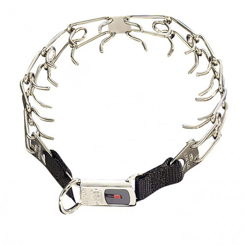 Sprenger Ultra Plus строгий ошейник ClicLock нержавеющая сталь 3,2 мм 52 см (50007_010_55)