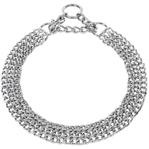 Sprenger 3 ряда ошейник-цепочка для собак, 2 мм, 50 см, хром. сталь (50883_050_02)