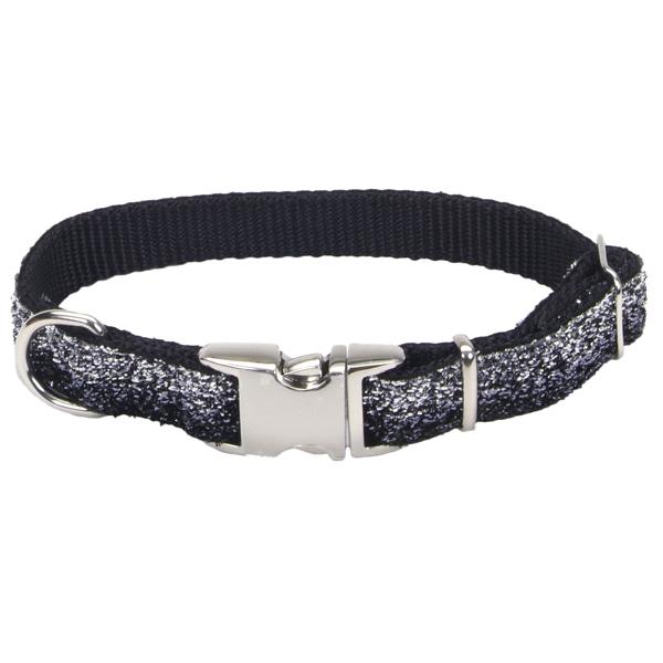 Coastal Pet Attire Sparkles Black Костал ошейник для собак 1см 20-30 см (13421)
