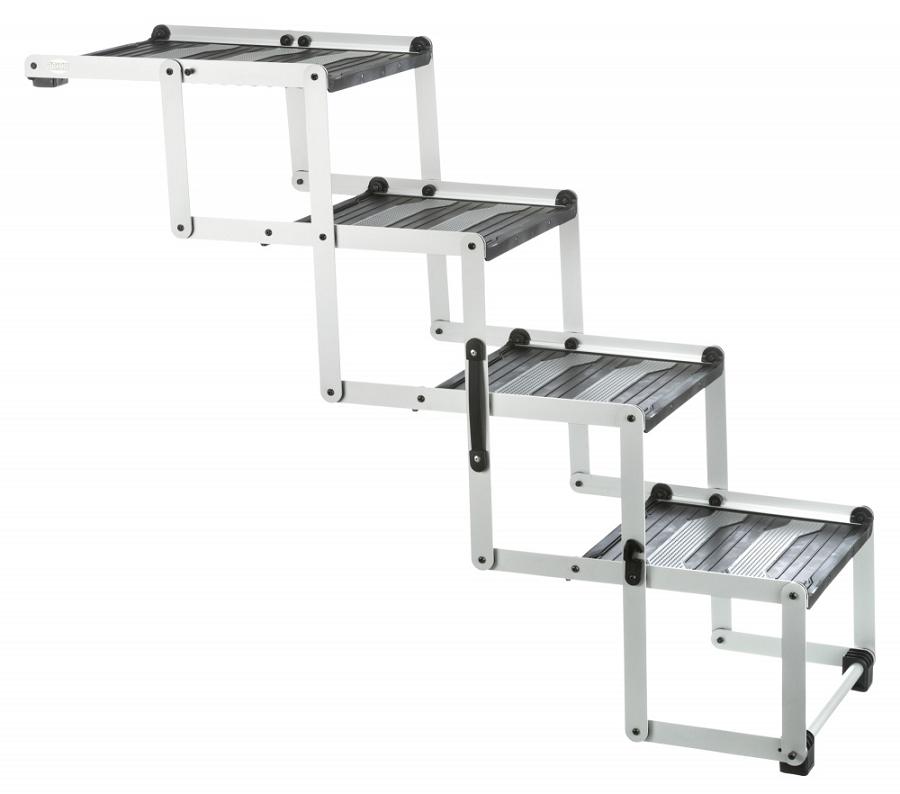 Trixie 4-step Folding Steps Пандус-сходи для собак до 75 кг в авто 160х70х37 см (39378)